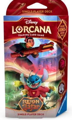 Disney Lorcana TCG: Reign of Jafar - Ruby & Steel Starter Deck