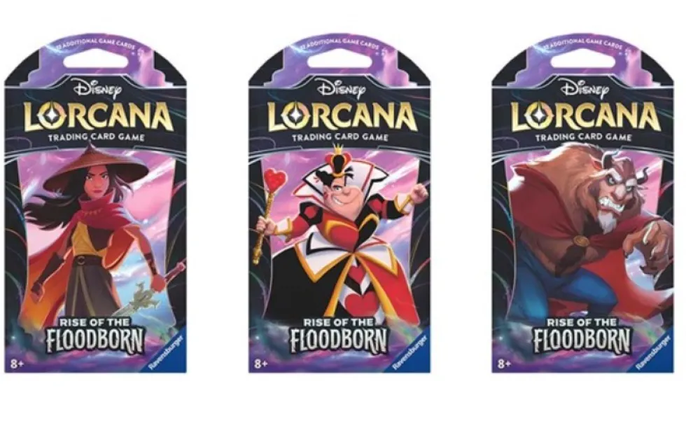 Disney Lorcana TCG: Rise of the Floodborn - Sleeved Booster