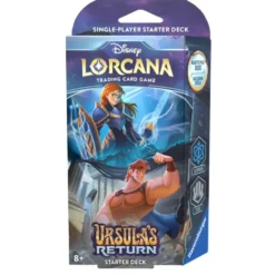 Disney Lorcana TCG: Ursula's Return - Sapphire & Steel Starter Deck