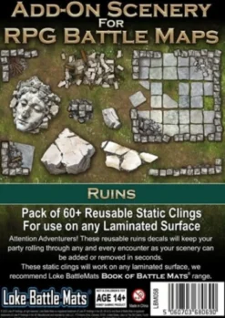 Dodatkowe scenerie do ksiąg mat RPG: Ruiny