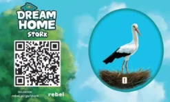 Domek: Promo żeton – Bocian