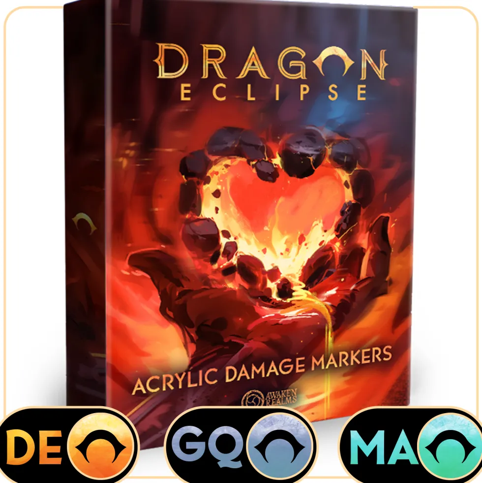 Dragon Eclipse: The Grand Quest - Akrylowe znaczniki obrażeń