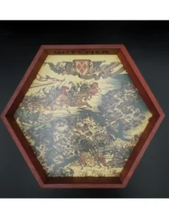 Drewniany Dice Tray - The Witcher