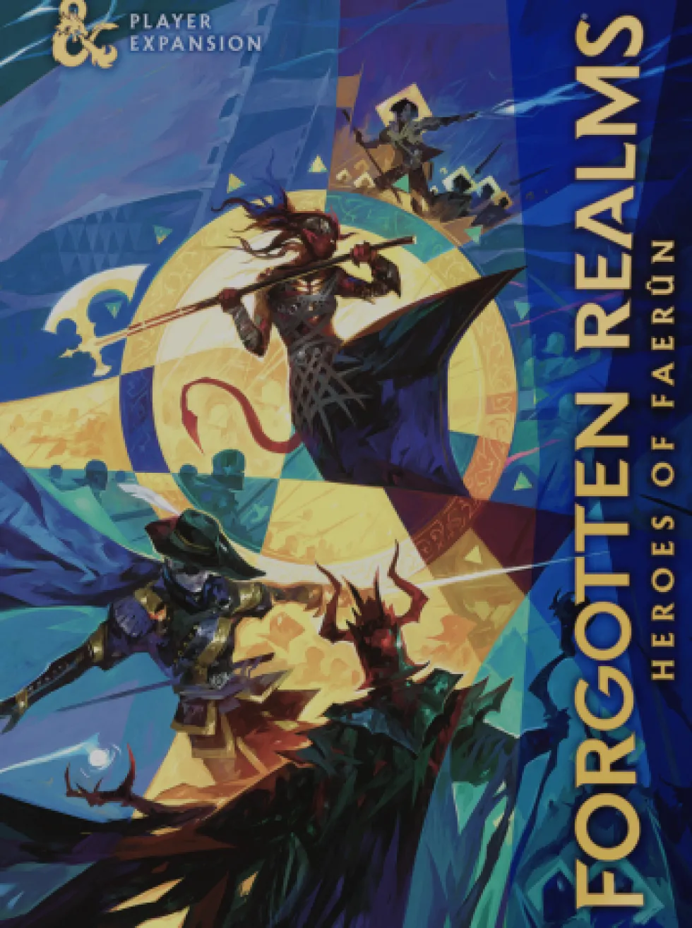 Dungeons & Dragons RPG: Forgotten Realms - Heroes of Faerun (Alternate Cover)