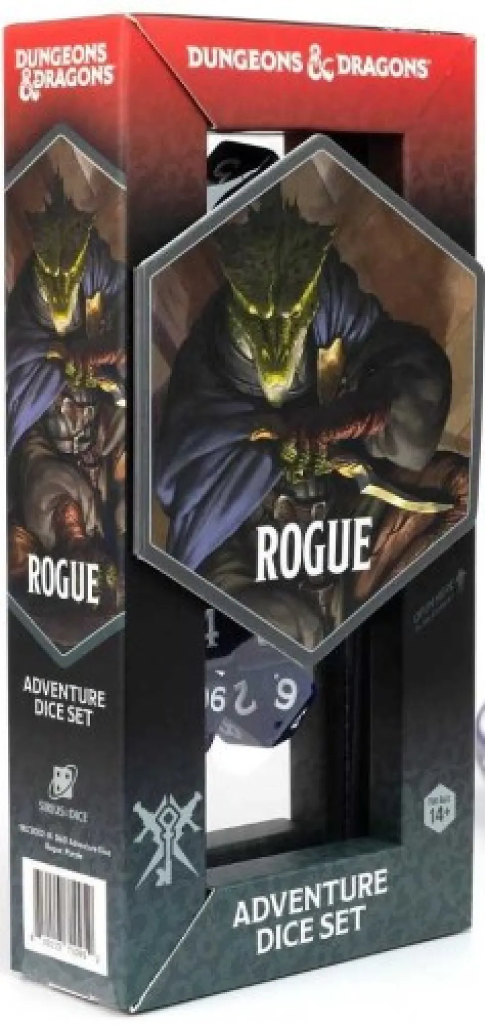 Dungeons & Dragons - zestaw kości Adventure (Rogue: Purple) - Refresh