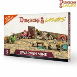 Dungeons & Lasers: Dwarven Mine Props