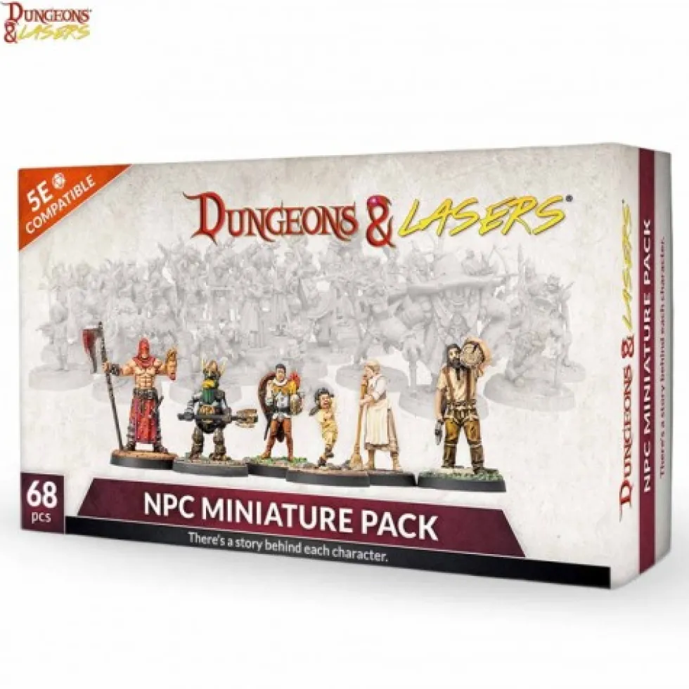 Dungeons & Lasers: NPC Miniature Pack