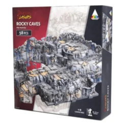 Dungeons & Lasers: Rocky Caves - Pre-prainted