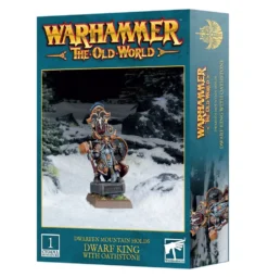 Dwarfen Mountain Holds: Dwarf King With Oathstone (Warhammer: The Old World)
