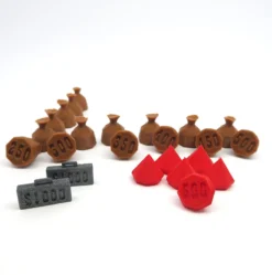 Elementy zamienne do gry Colt Express