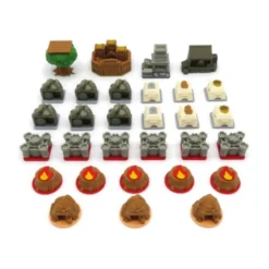 Elementy zamienne do gry Root The Marauder Expansion, Hirelings and Landmarks