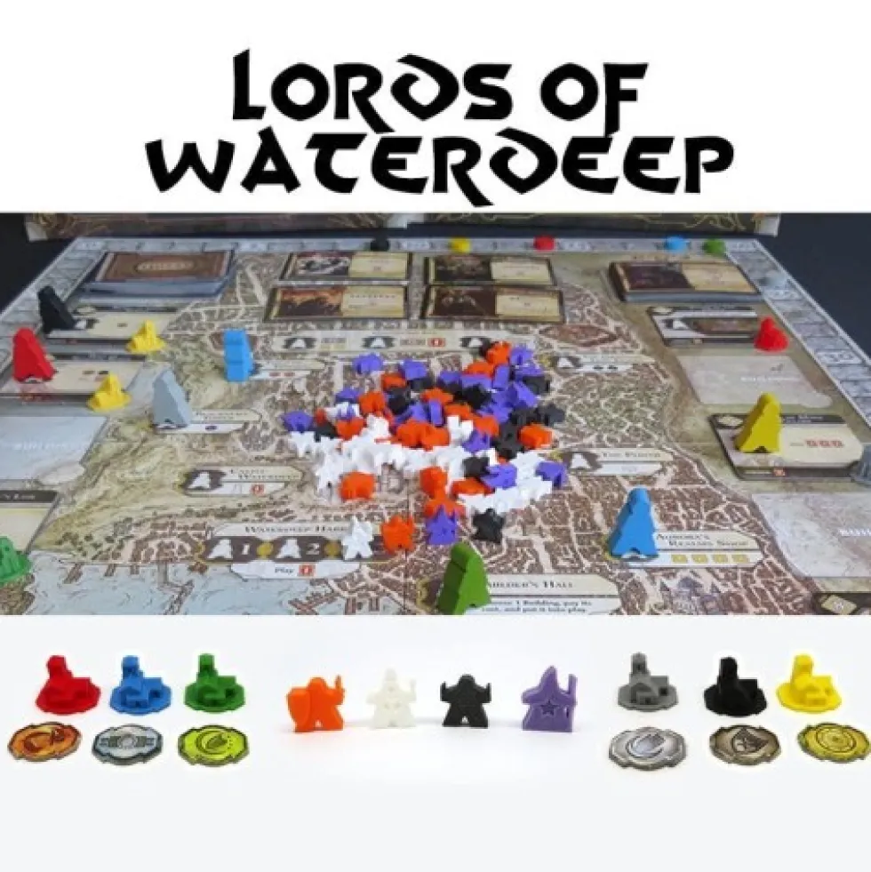 Elementy zamienne do Lords of Waterdeep: zestaw pionków