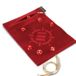 Enhance - Tabletop Roll on a Scroll Bag (etui + zestaw kości) - Red