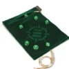 Enhance - Tabletop Roll on a Scroll Bag (etui + zestaw kości) - Green