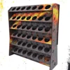 e-Raptor: Duży stojak-organizer na farby (Lava UV Print ø 33 mm)