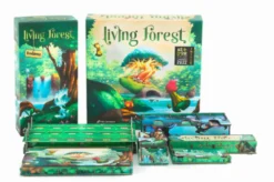 e-Raptor: Insert do gry Living Forest + dodatek - UV Print (Pradawny Las)