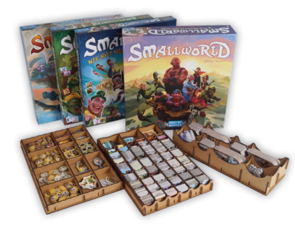e-Raptor: Insert do gry Small World + dodatki