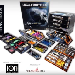 e-Raptor: Insert do High Frontier 4 All + dodatki - UV Print