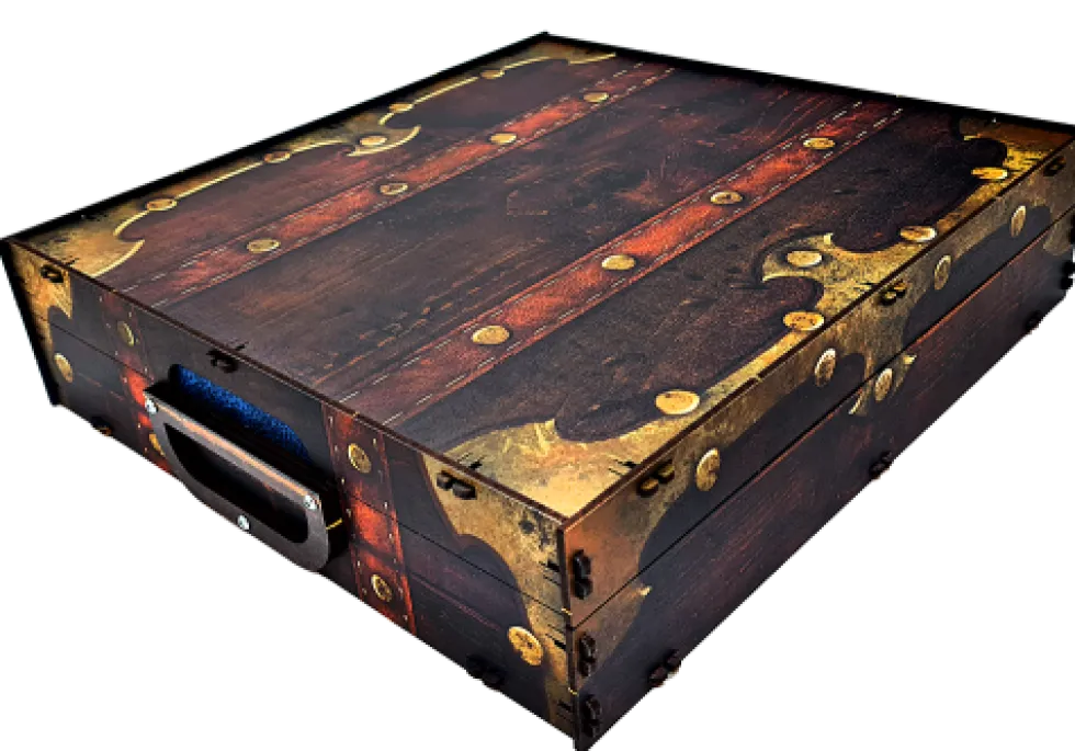 e-Raptor: Pudełko na kafelki z Frosthaven UV (Tile Box)