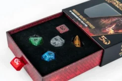 Fanroll: Zestaw kości - D&D Modern Holmes Inspired (50th Anniversary)