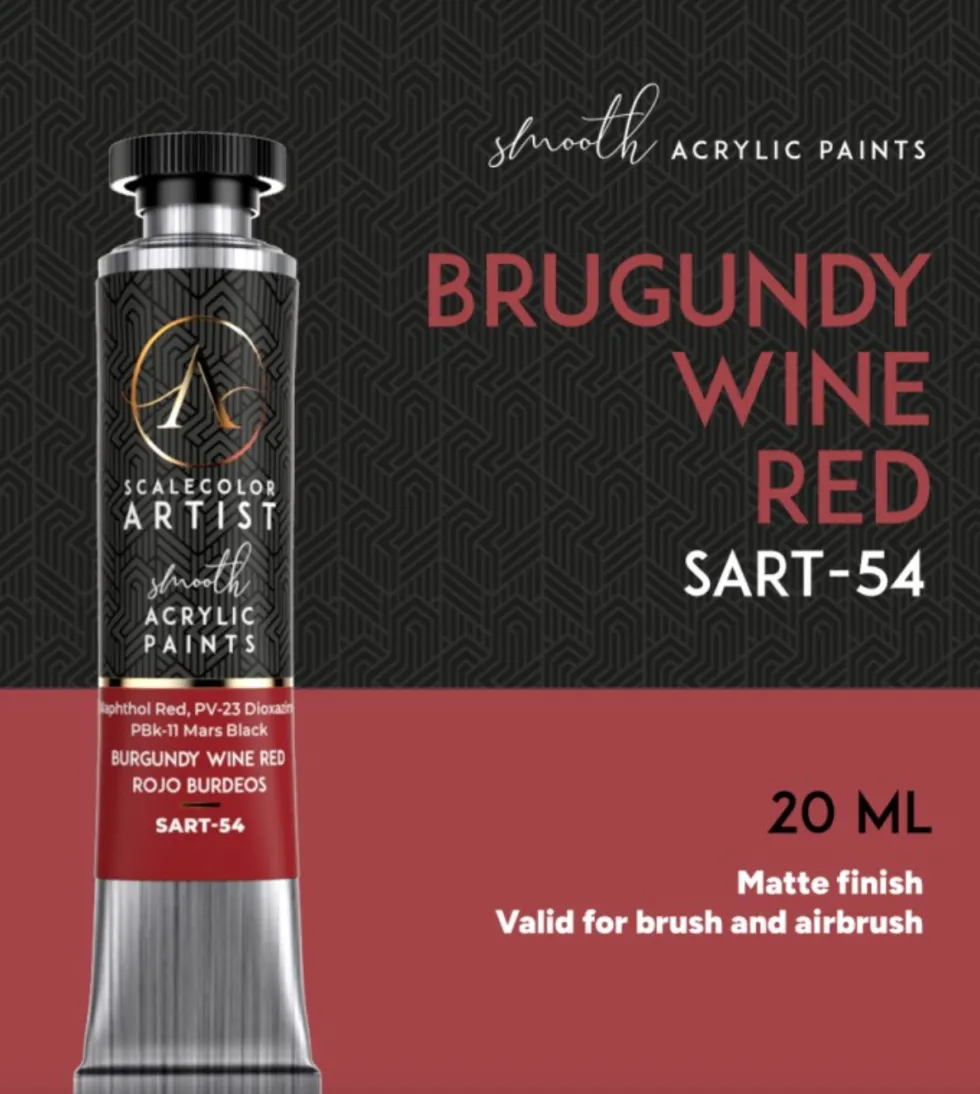 Farba Scalecolor Artist: Burgundy Wine Red
