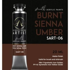 Farba Scalecolor Artist: Burnt Sienna Umber