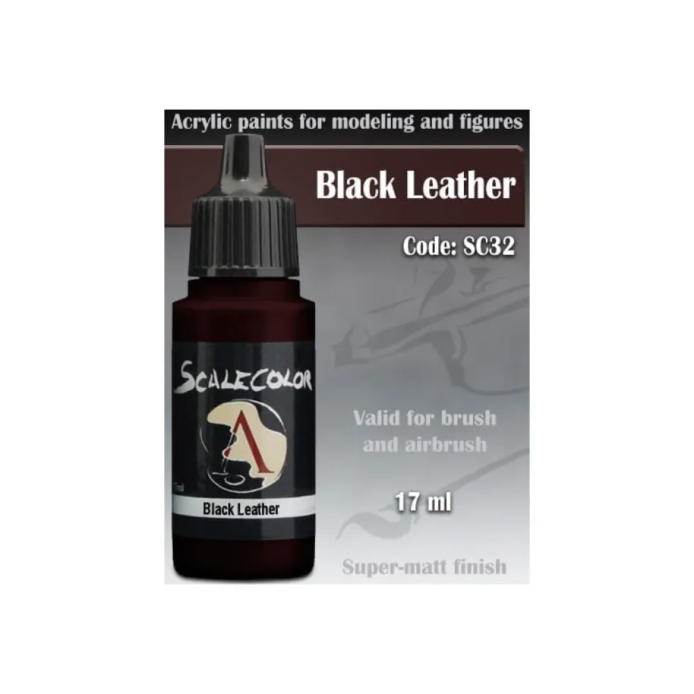 Farba Scalecolor: Black Leather