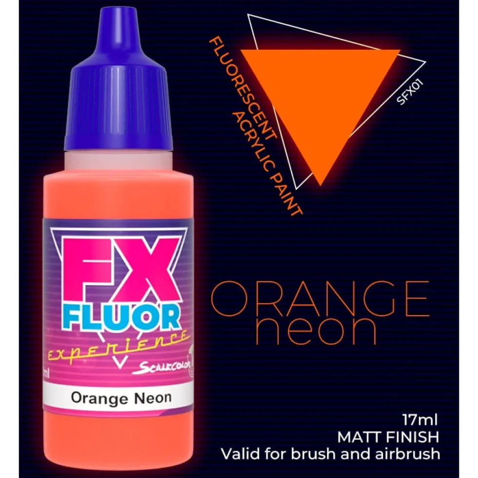 Farba Scalecolor: FX Fluor Experience - Orange Neon