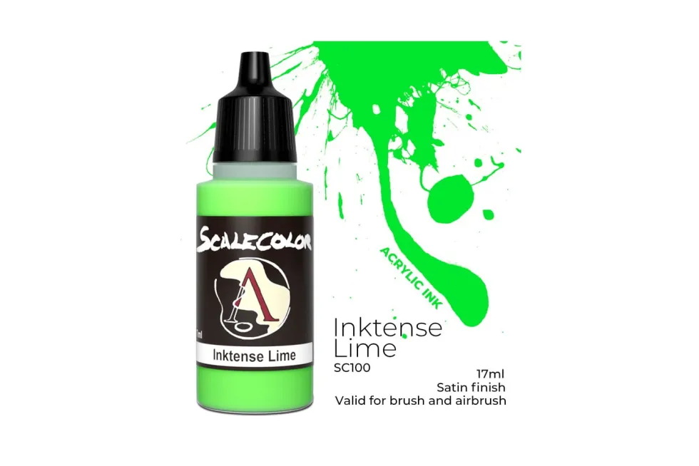 Farba Scalecolor: Inktense Lime