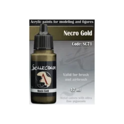Farba Scalecolor: Necro Gold Metal