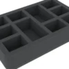 Felherr: Organizer z pianki - 275 mm x 172 x mm 50 mm - 10 przegródek