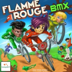 Flamme Rouge BMX (pofalowana okleina pudełka)