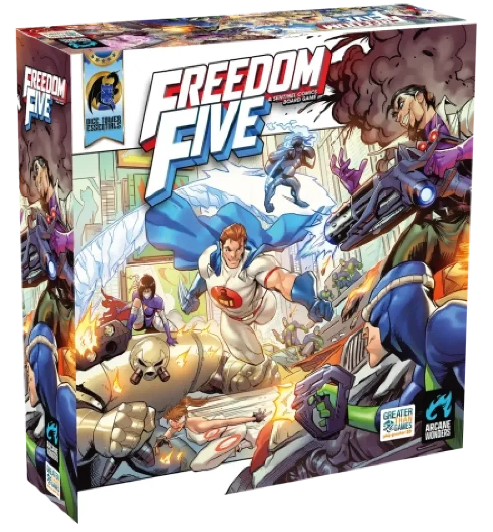 Freedom Five: A Sentinel Comics Board Game