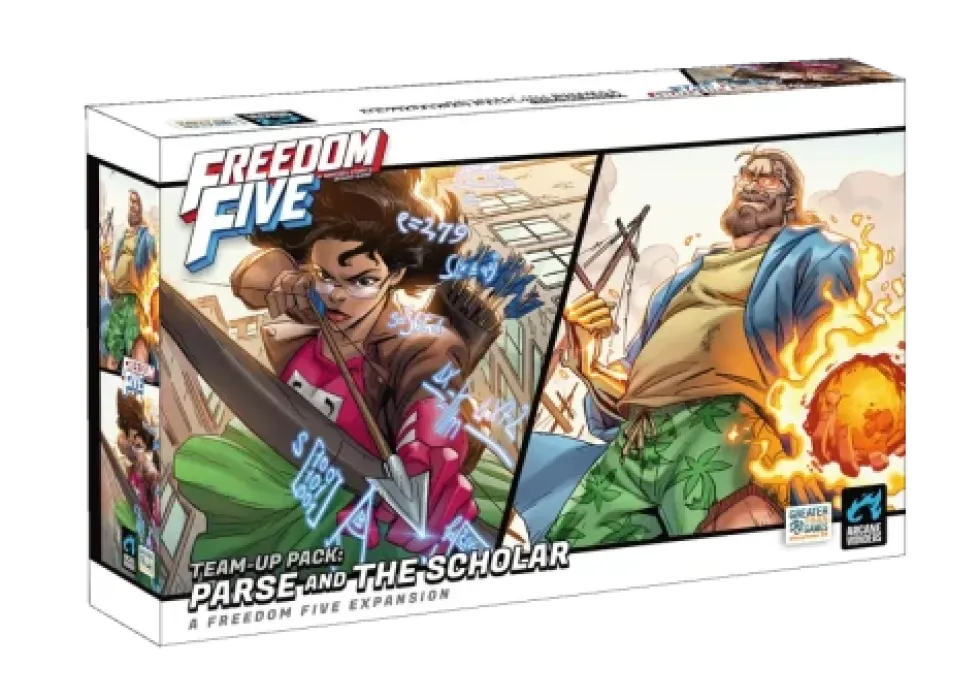Freedom Five: Team-Up Pack – Parse and The Scholar