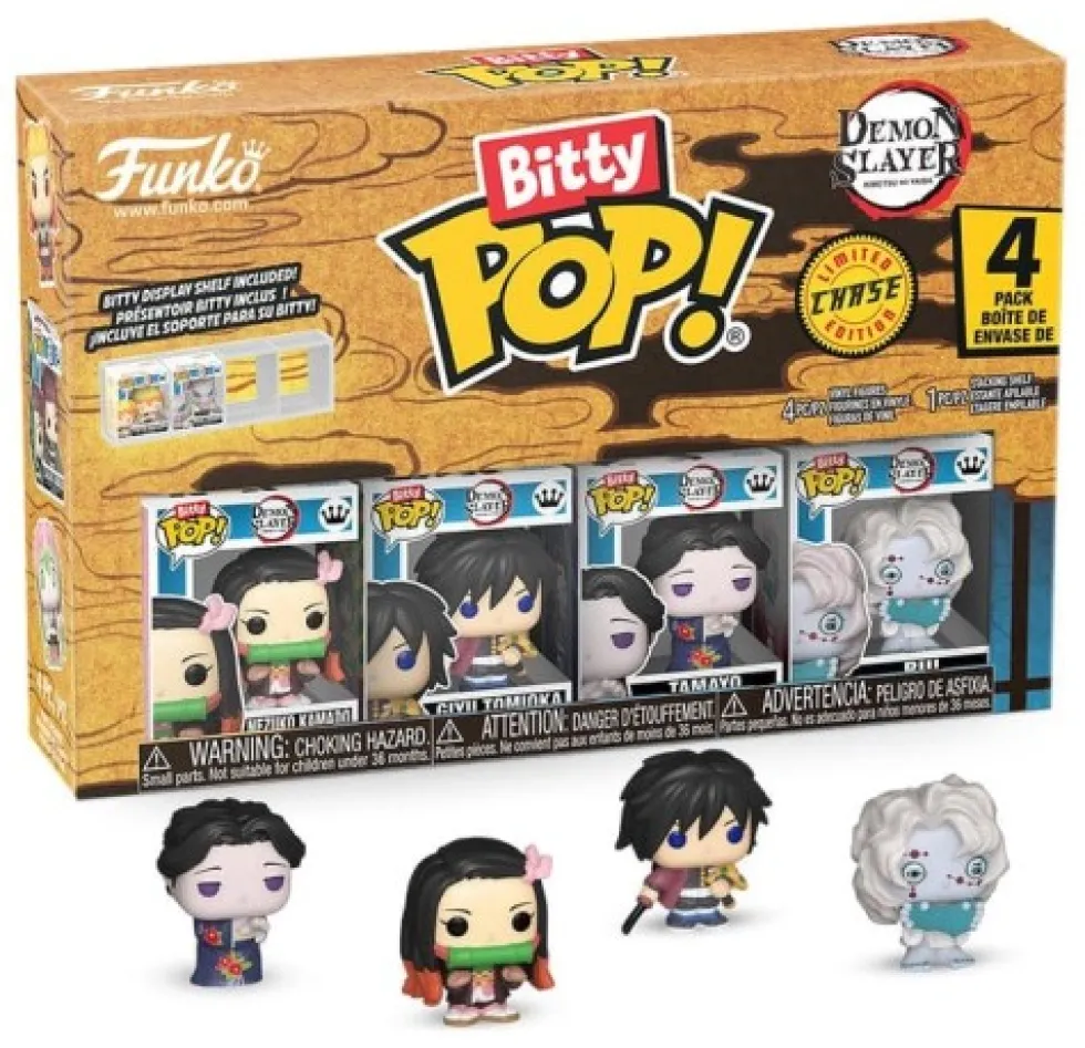 Funko Bitty POP Demon Slayer: Kimetsu no Yaiba: 4-Pack Nezuko
