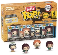 Funko Bitty POP Demon Slayer: Kimetsu no Yaiba: 4-Pack Tanjiro