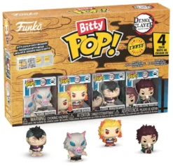 Funko Bitty POP Demon Slayer: Kimetsu no Yaiba: 4-Pack Inosuke