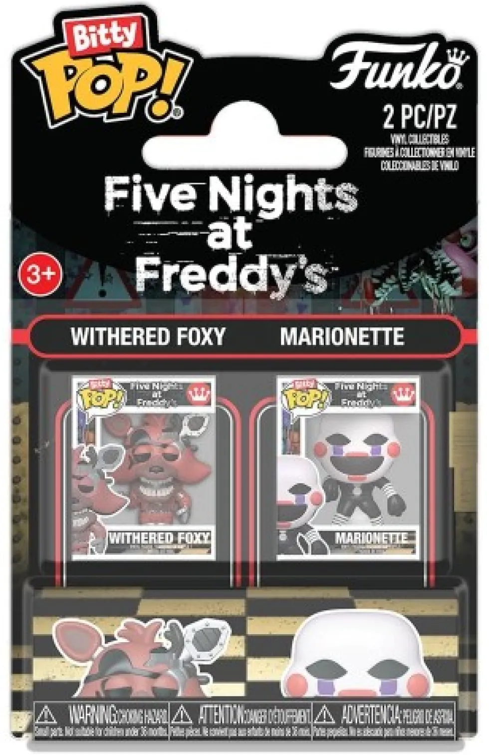 Funko Bitty POP Five Nights at Freddys: 2-Pack Foxy & Marionette