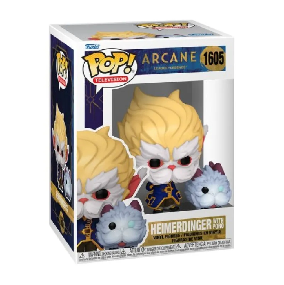 Funko POP Arcane League of Legends: Heimerdinger with Poro