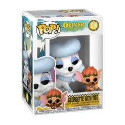 Funko POP Disney: Oliver & Company - POP & Buddy - Georgette with Tito