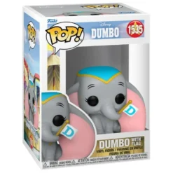 Funko POP Dumbo with flag