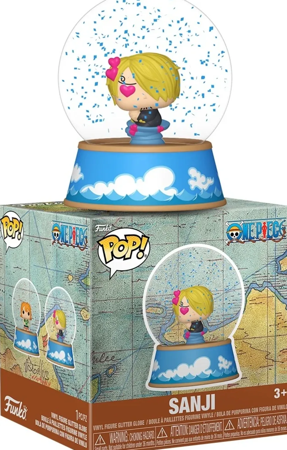 Funko POP Glitter Globe One Piece - Sanji