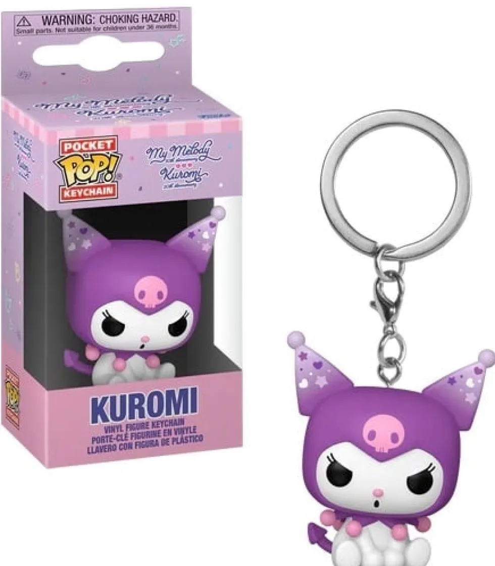 Funko POP Hello Kitty: Keychain - Kuromi 20th Anniversary