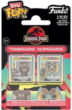 Funko POP Jurassic Park - 2-Pack Tyrannosaurus Fossil & Dilophosaurus