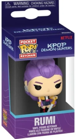 Funko POP K-Pop Demon Hunters: Keychain - Rumi
