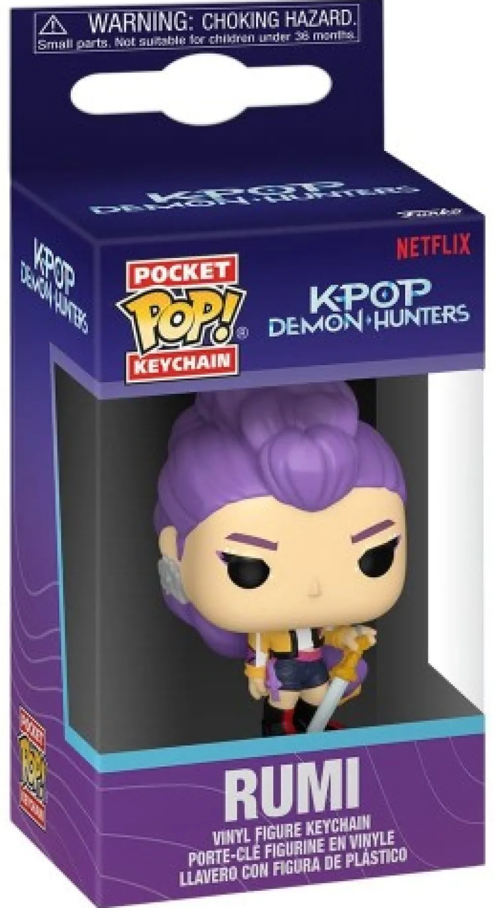 Funko POP K-Pop Demon Hunters: Keychain - Rumi