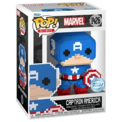 Funko POP Marvel: 8-Bit Captain America