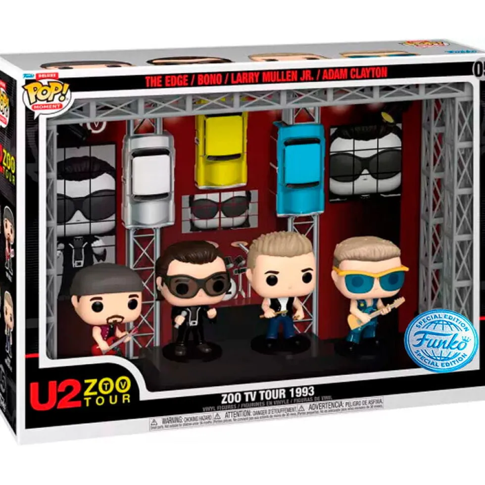 Funko POP Moments: U2 Deluxe Zoo TV 1993 Tour