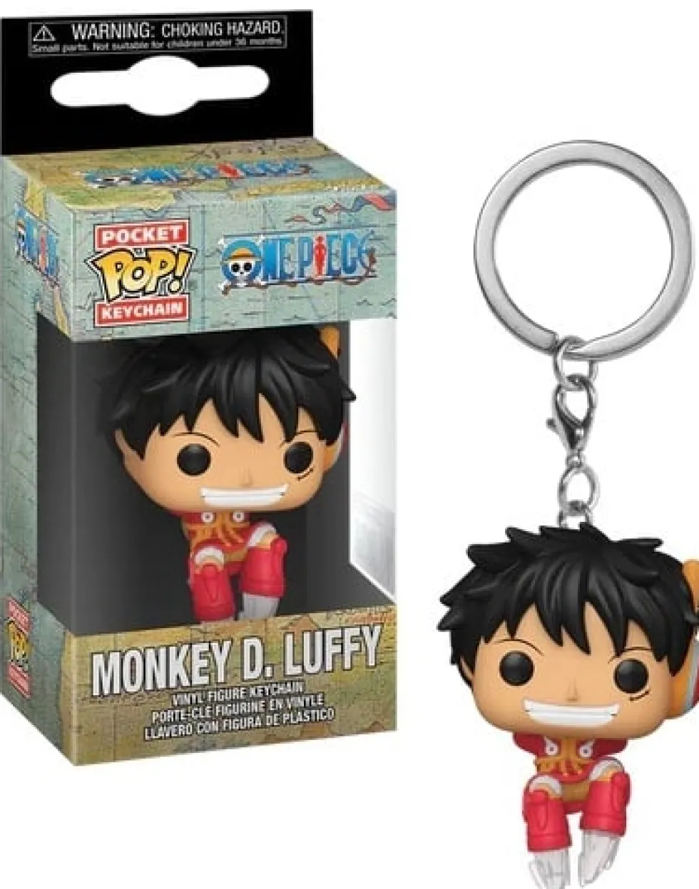 Funko POP One Piece: Keychain - Monkey D. Luffy