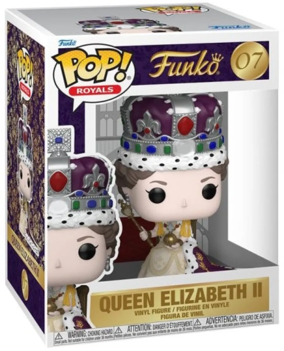 Funko POP Royals: 100th Queen Elizabeth II (Coronation)